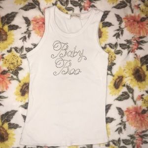 Baby Boo Rhinestoned Tank Top
